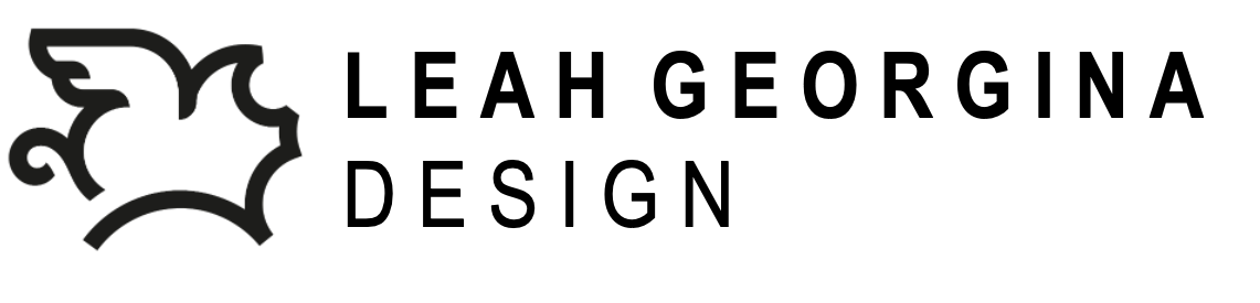 Leah Georgina Design logo